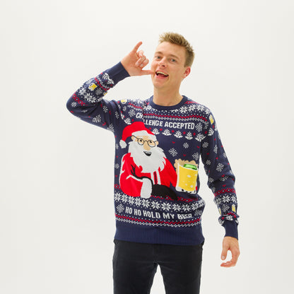 Velina Moda | Ho Ho Hold My Beer Sweatshirt Men