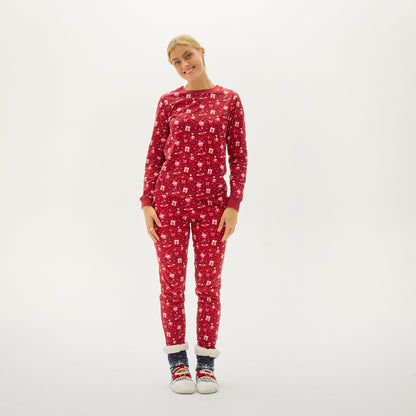 Velina Moda | Valentine's Day Christmas Pajama Red Children