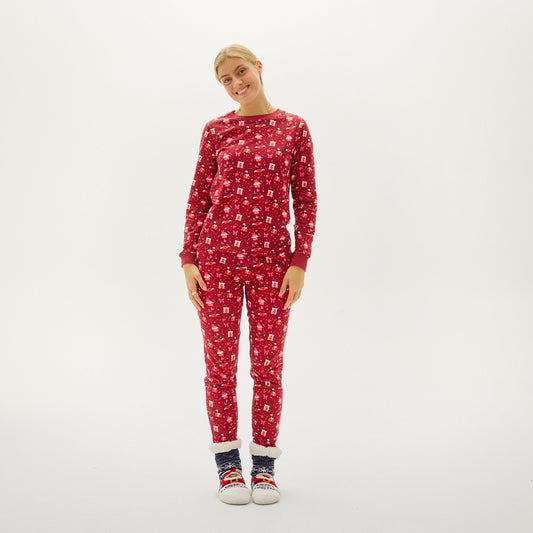 Velina Moda | Valentine's Day Christmas Pajama Red Children