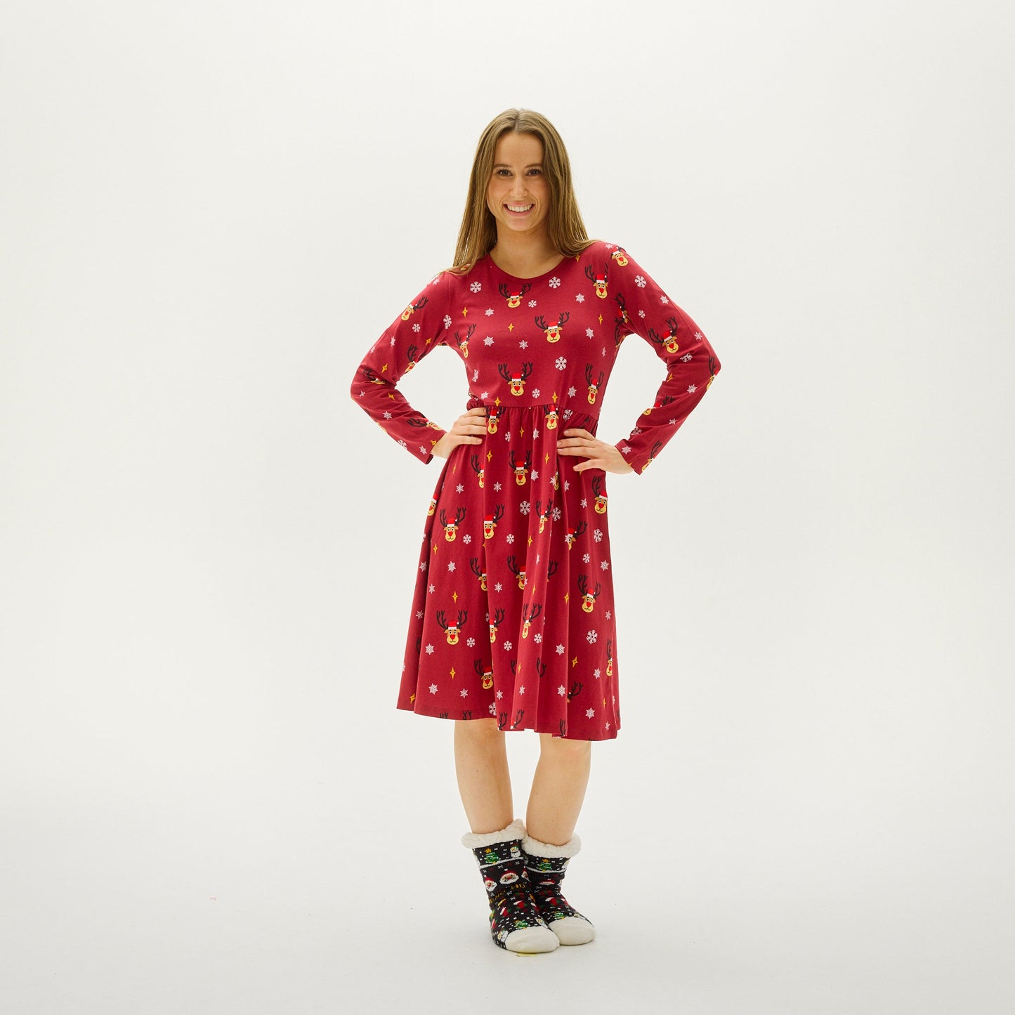 Velina Moda | Rudolph's Christmas Dress Women's