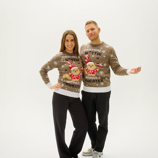 Velina Moda | Christmas Is Nuttin Without A Christmas Sweater Men