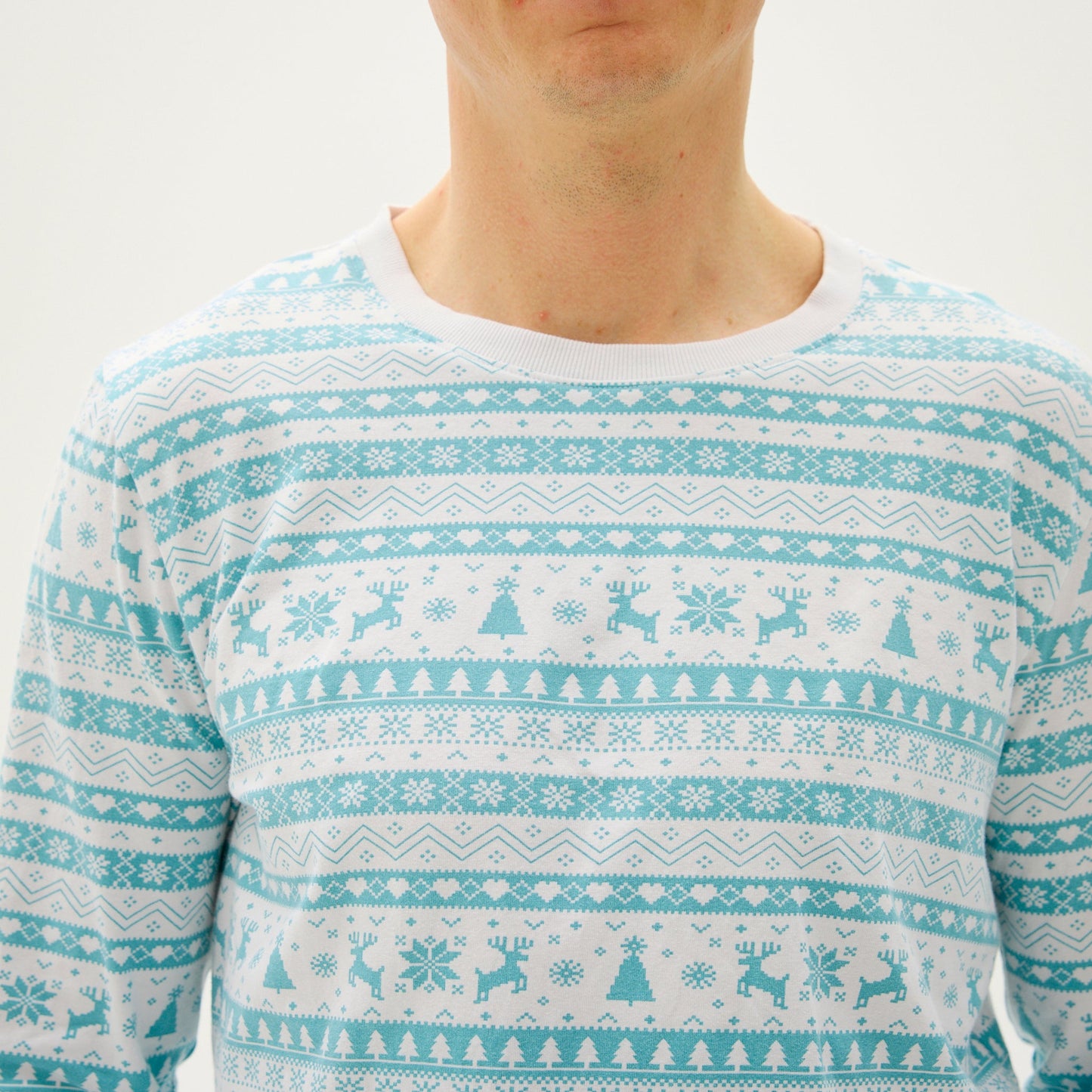 Velina Moda | Christmas Pajama with Christmas Motifs Men