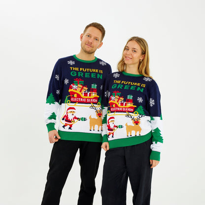 Velina Moda | The Electric Christmas Sweater Men's