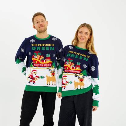 Velina Moda | The Electric Christmas Sweater Men's