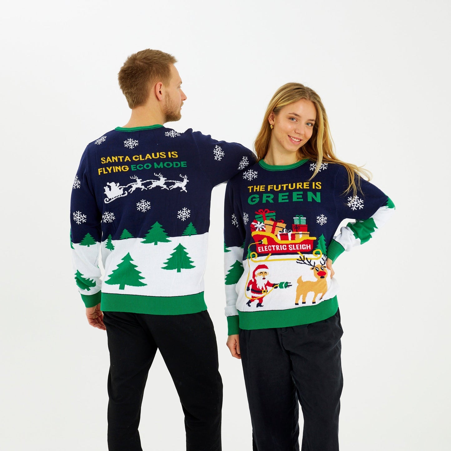 Velina Moda | The Electric Christmas Sweater Men's