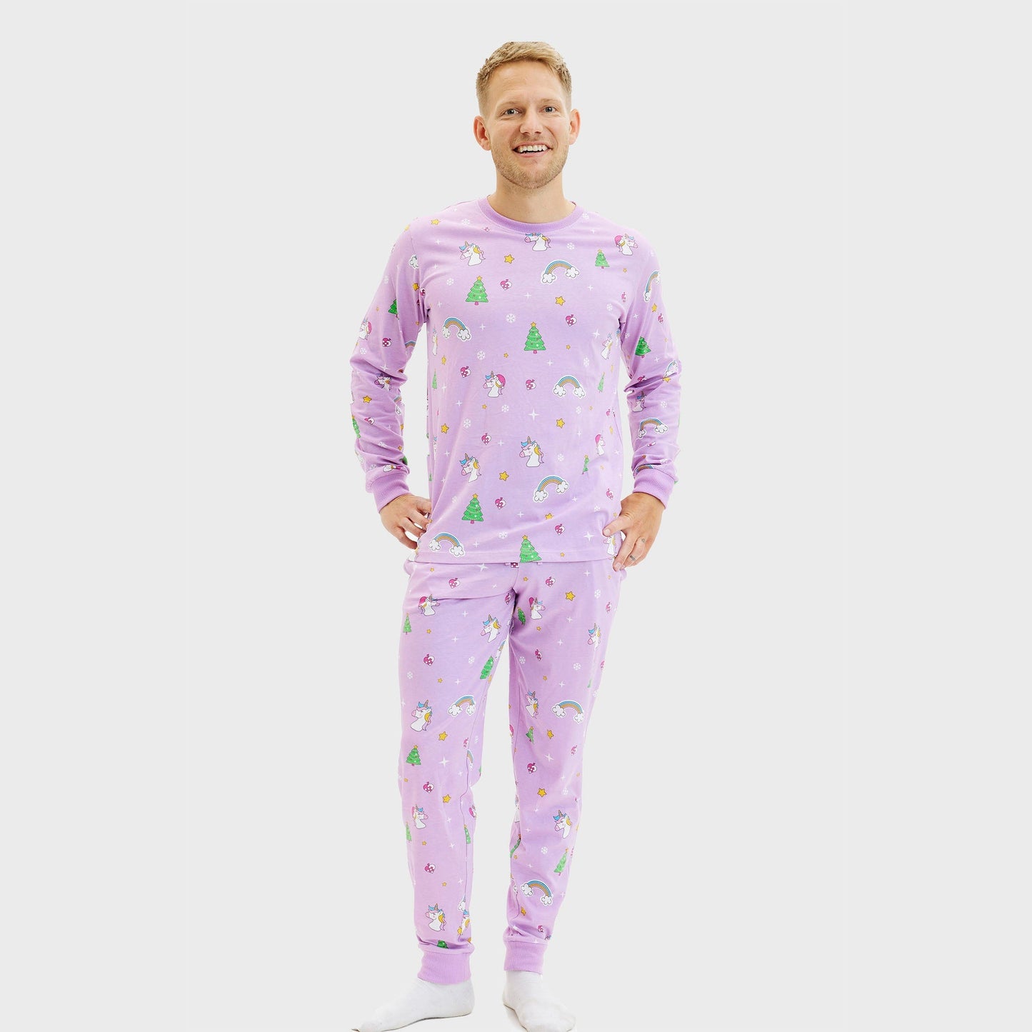 Velina Moda | Unicorn Christmas Pajamas Men