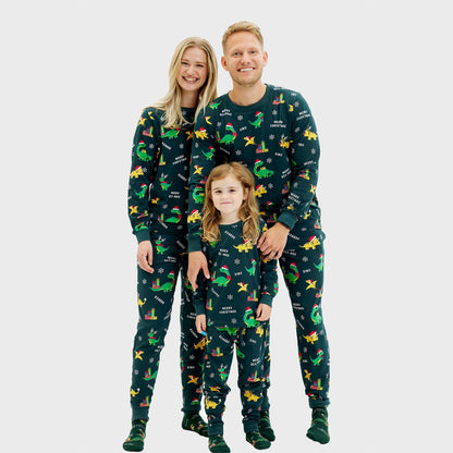 Velina Moda | Dino Christmas Pajamas Men