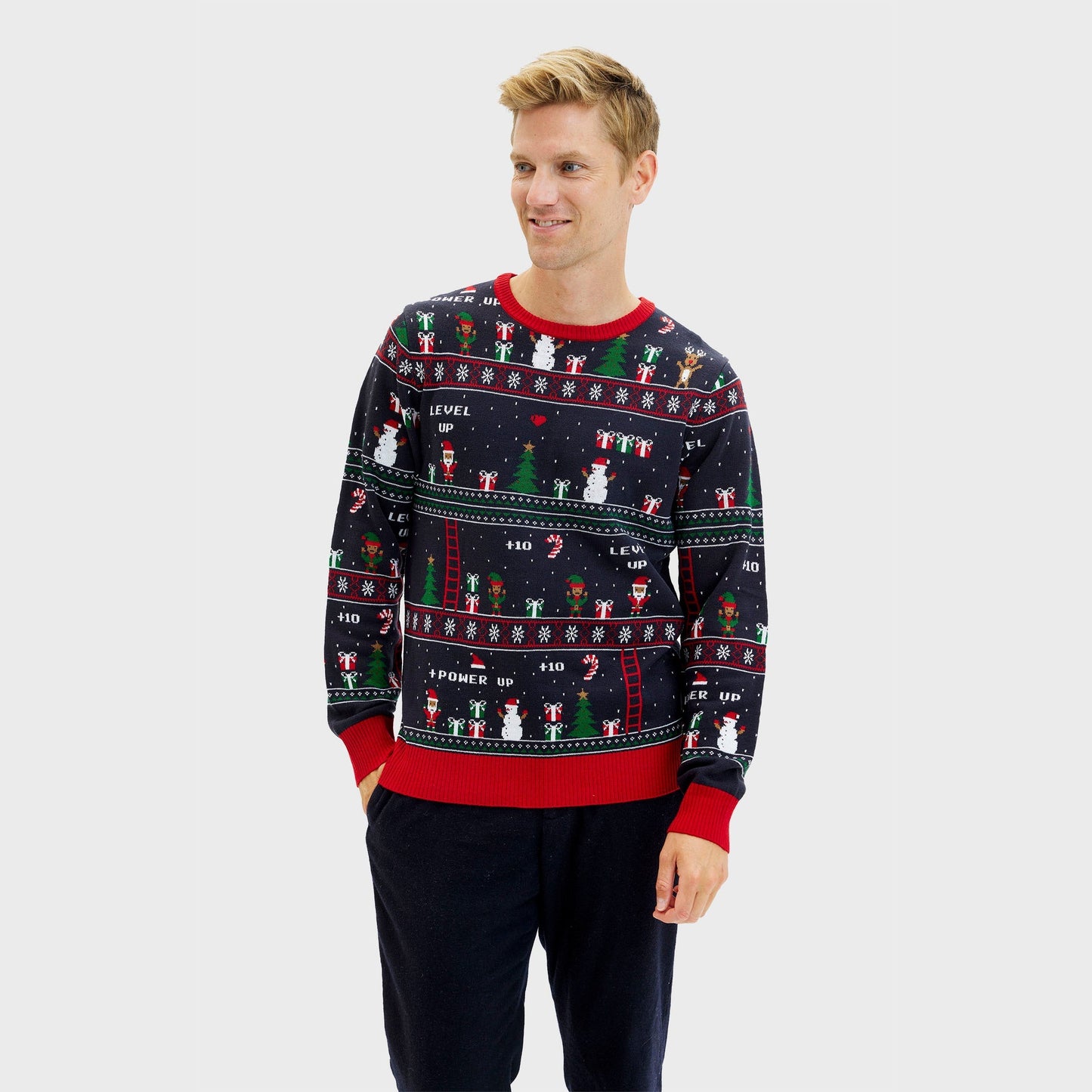 Velina Moda | Vintage Gamer Christmas Sweater Men's