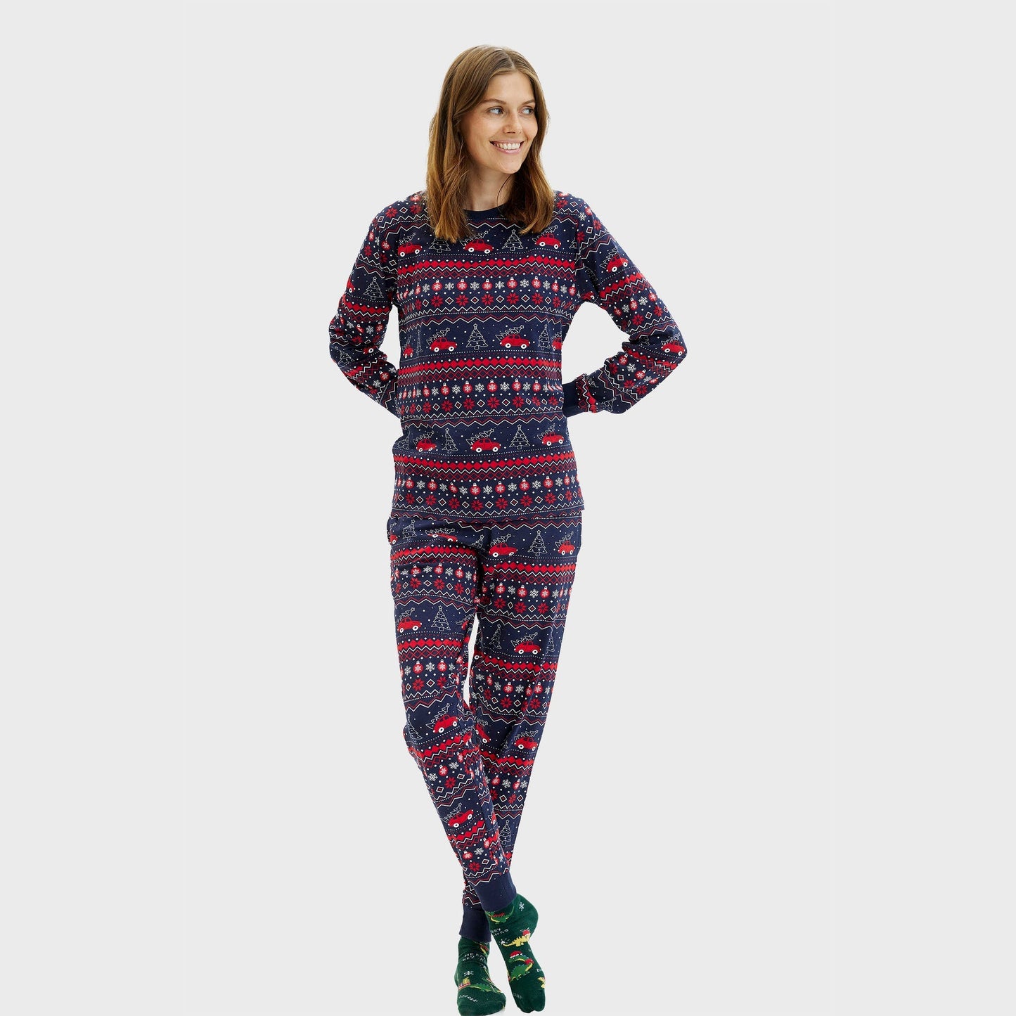 Velina Moda | Driving home for Christmas Pajama Women