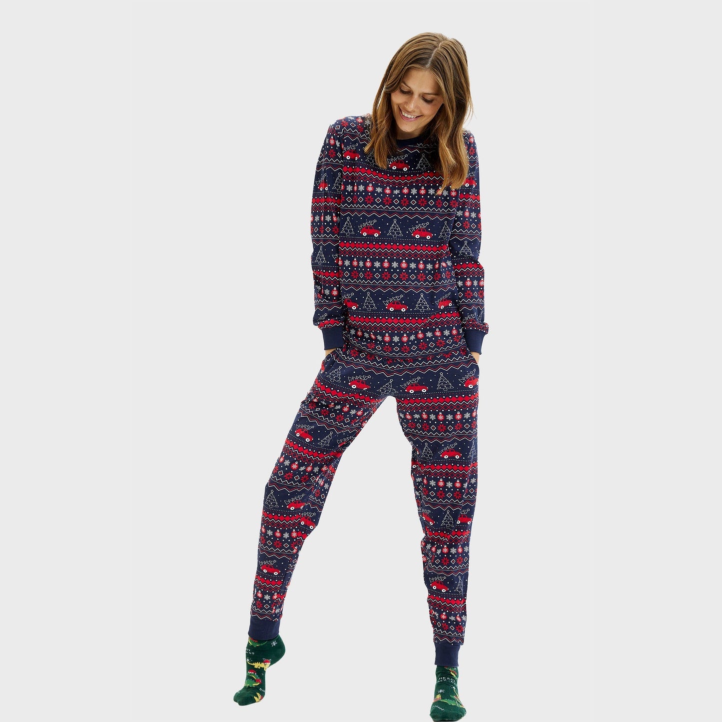 Velina Moda | Driving home for Christmas Pajama Women