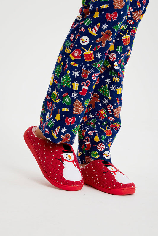 Velina Moda | Snowman Slippers