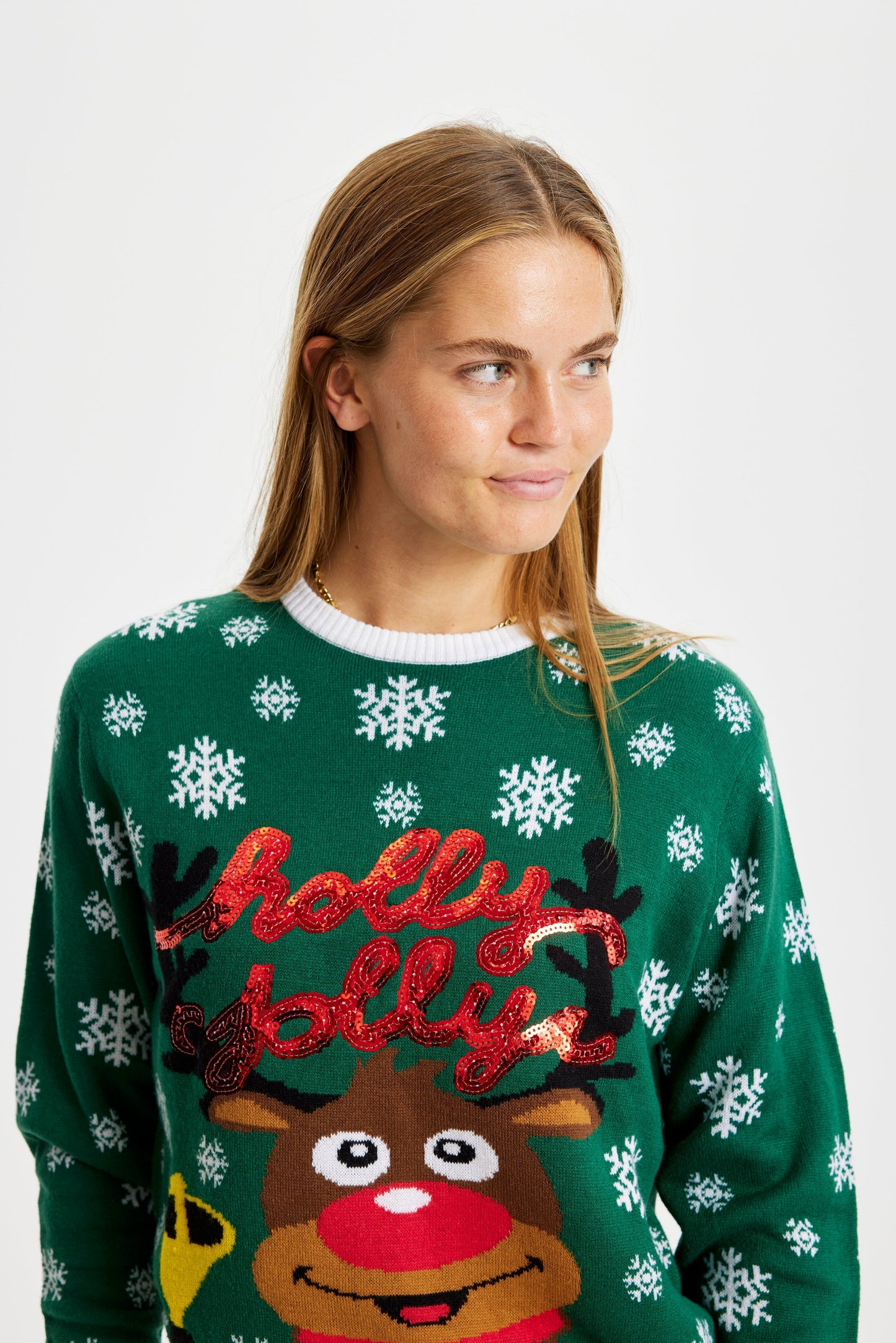 Velina Moda | Holly Jolly Christmas Christmas Sweater Women