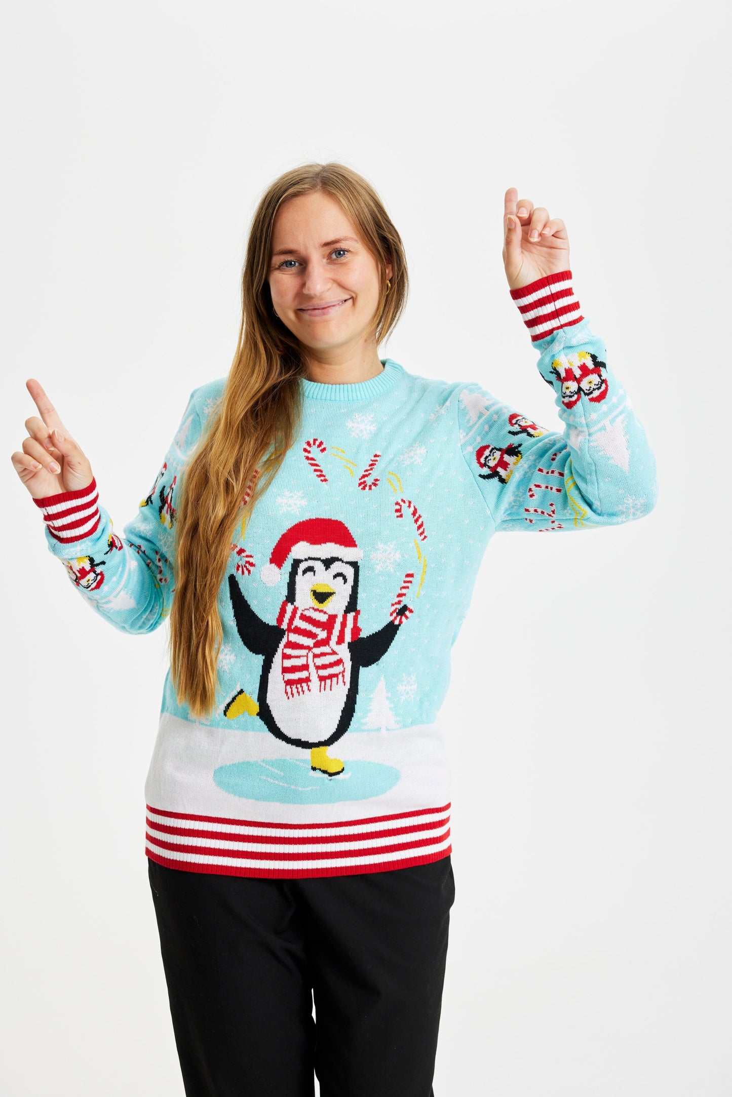 Velina Moda | Pingos Christmas Sweater LED Women