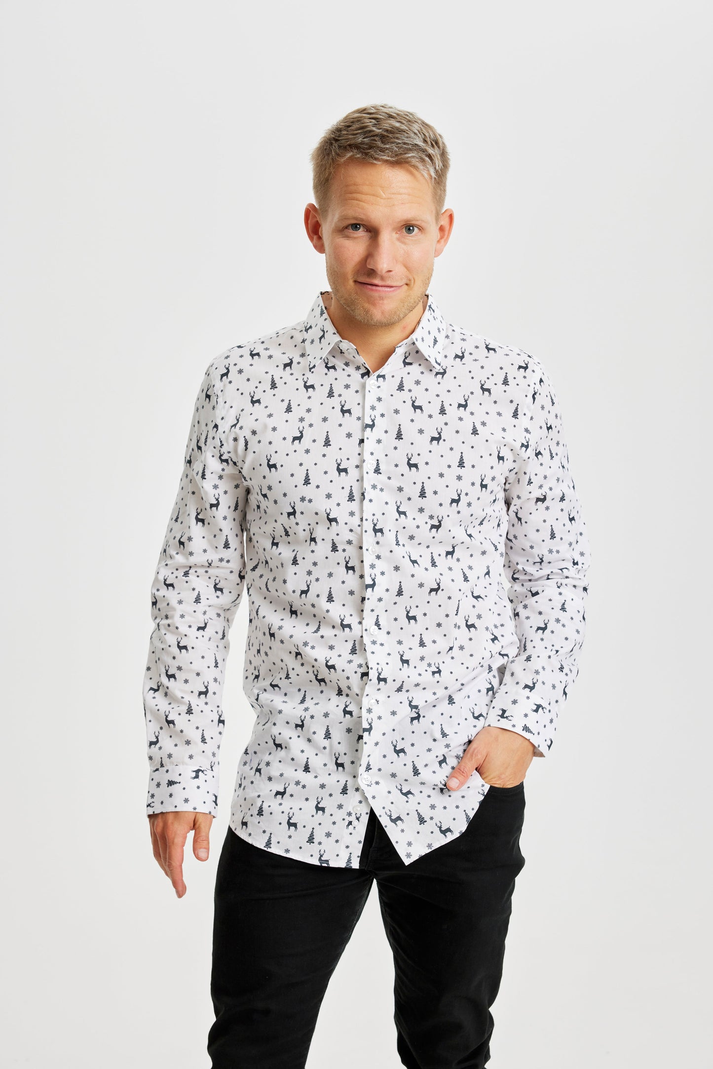 Velina Moda | Christmas Shirt Elegant