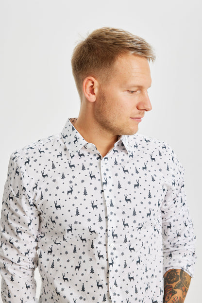 Velina Moda | Christmas Shirt Elegant