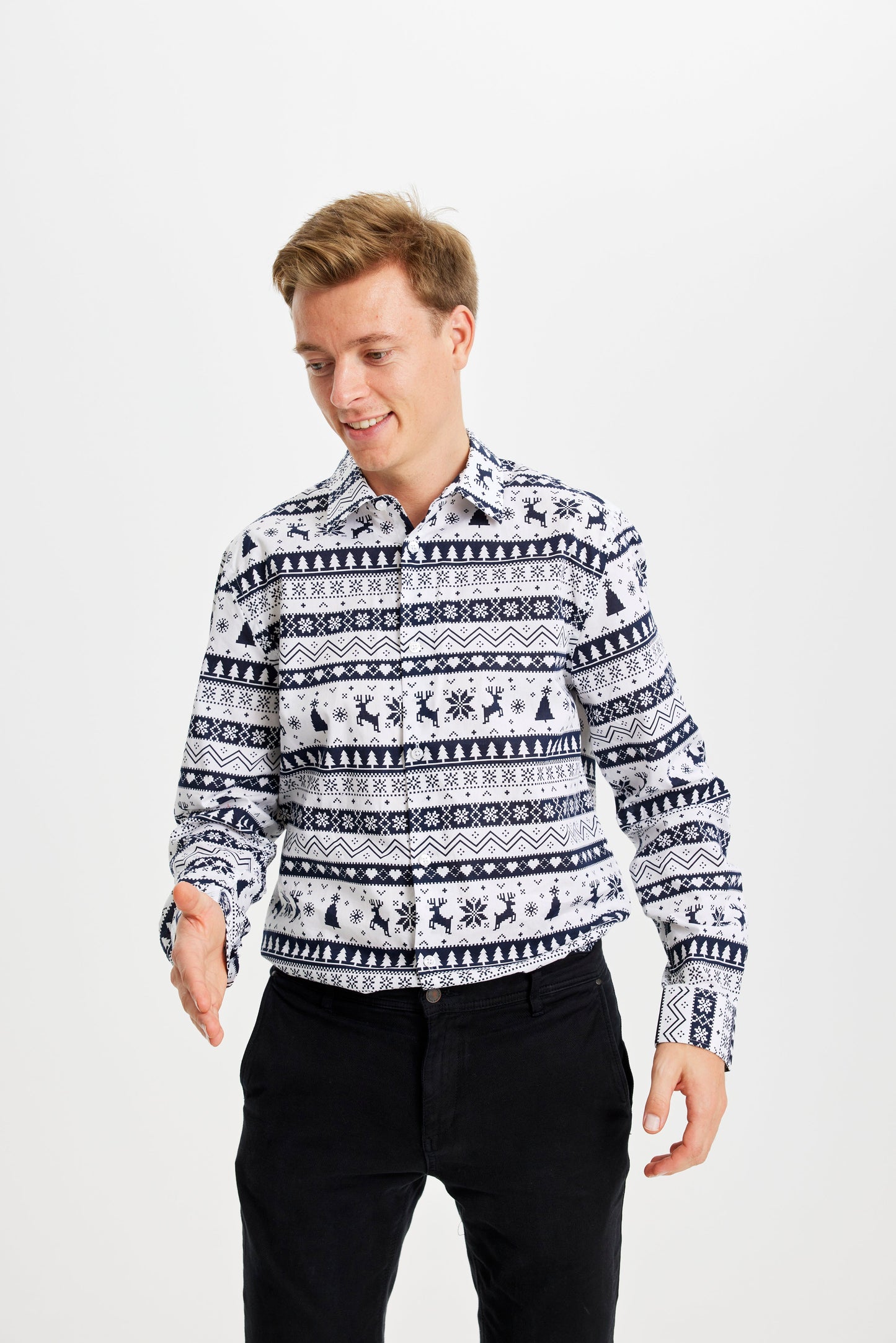 Velina Moda | Christmas Shirt Winter Model