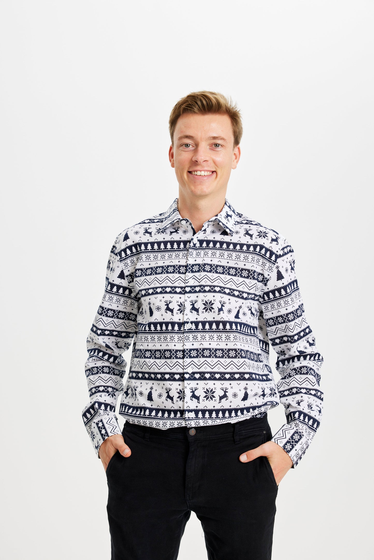 Velina Moda | Christmas Shirt Winter Model