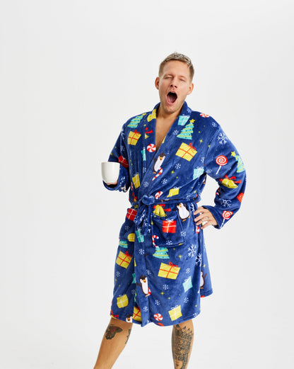 Velina Moda | Bathrobe Navy