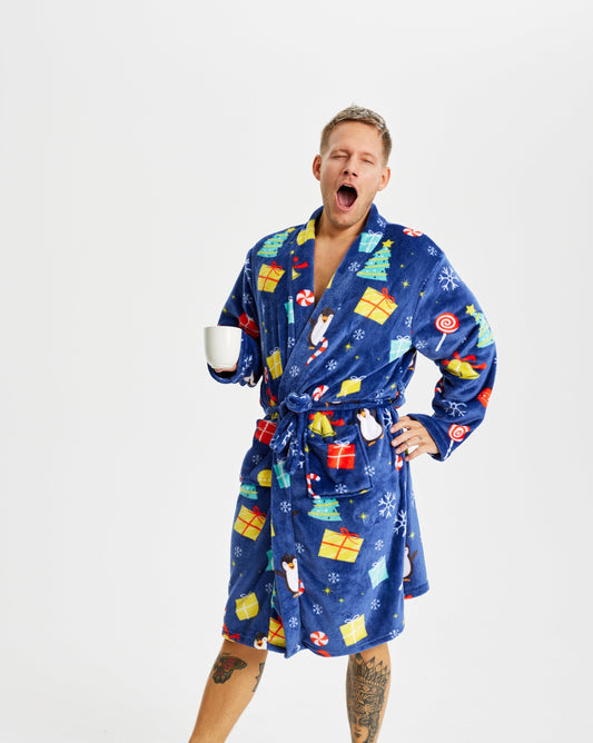 Velina Moda | Bathrobe Navy