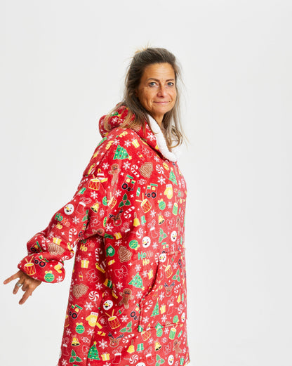 Velina Moda | Crazy Dreamhoodie Red