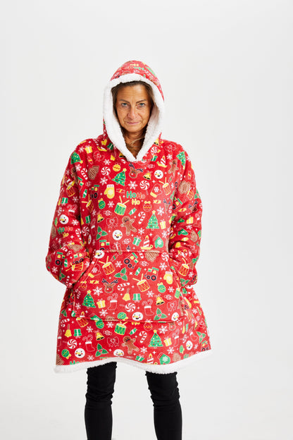 Velina Moda | Crazy Dreamhoodie Red