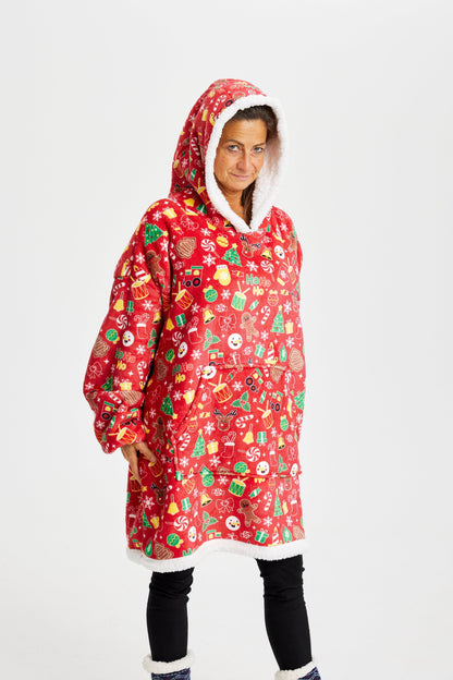 Velina Moda | Crazy Dreamhoodie Red