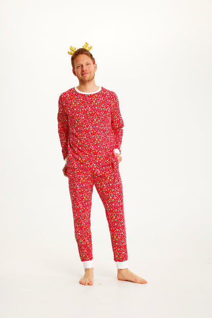 Velina Moda | Crazy Christmas Pajamas Red Men