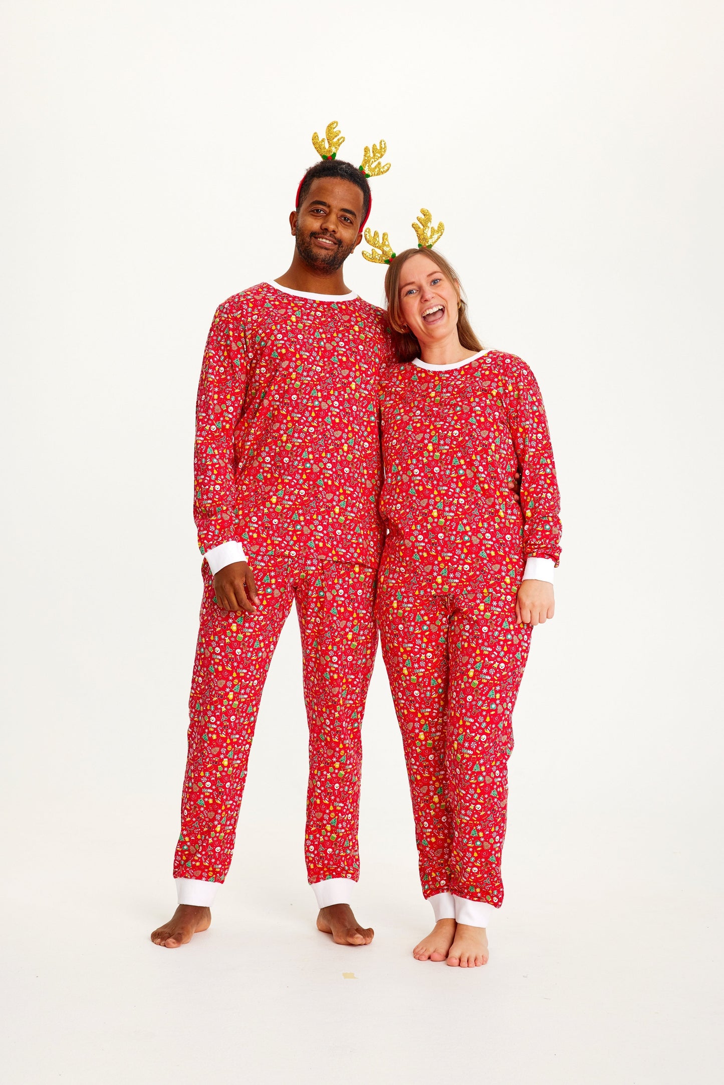 Velina Moda | Crazy Christmas Pajamas Red Women