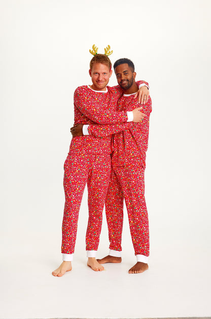 Velina Moda | Crazy Christmas Pajamas Red Men