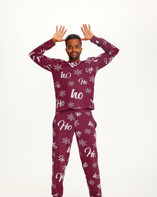 Velina Moda | HO HO HO Christmas Pajama Men