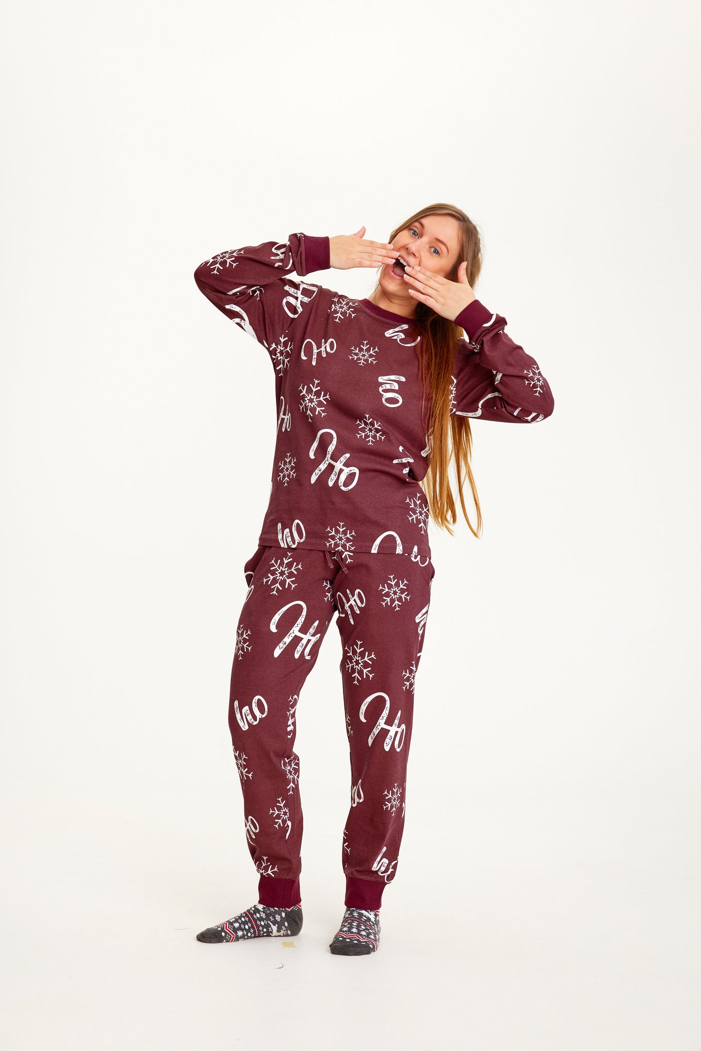Velina Moda | HO HO HO Christmas Pajama Women's