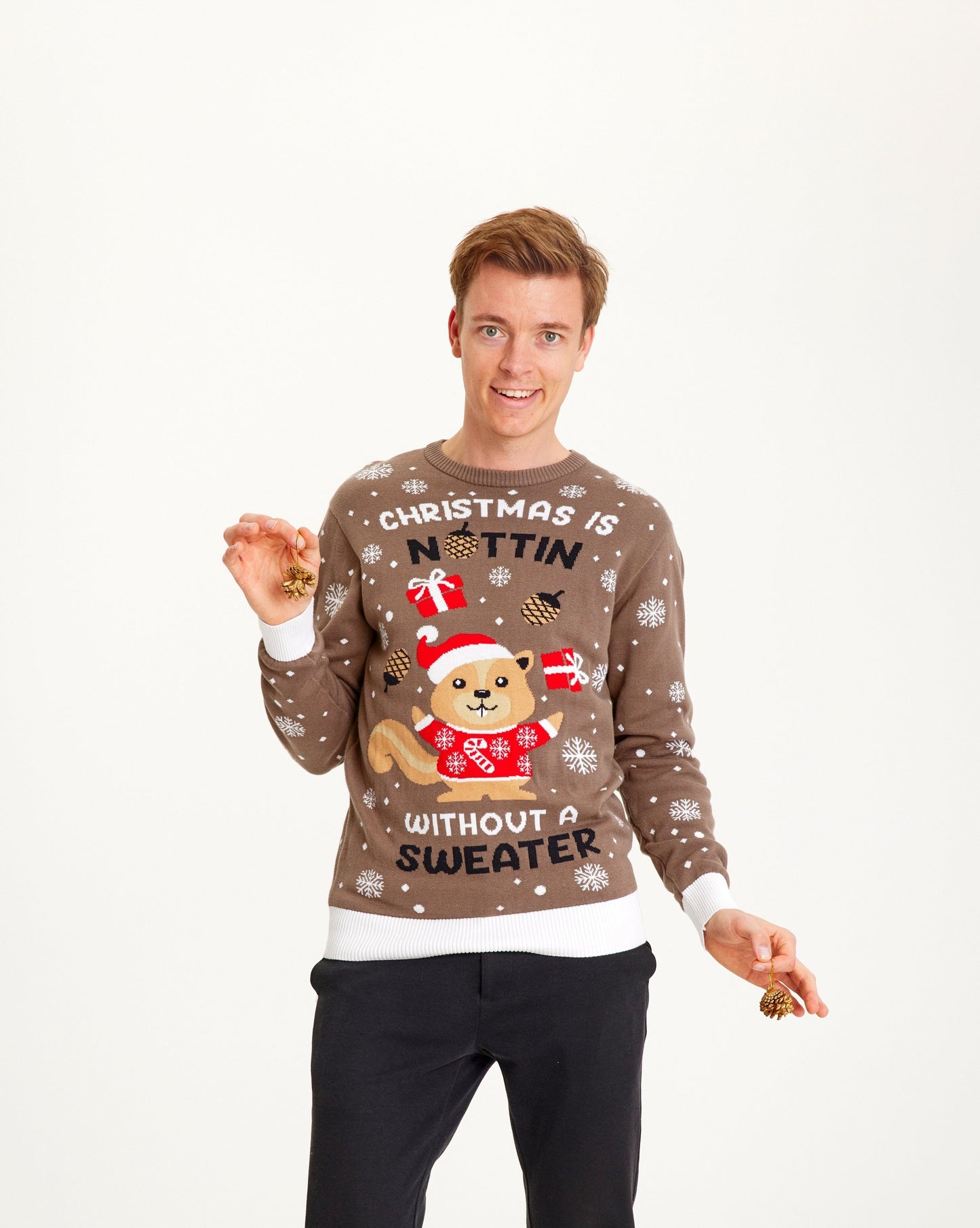 Velina Moda | Christmas Is Nuttin Without A Christmas Sweater Men