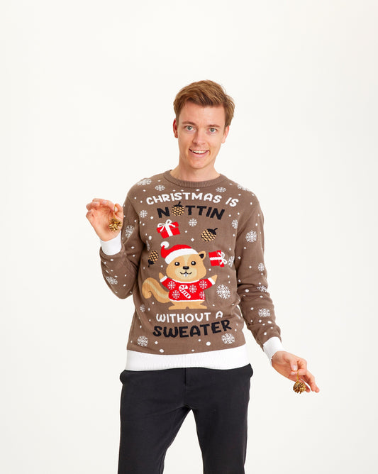 Velina Moda | Christmas Is Nuttin Without A Christmas Sweater Men