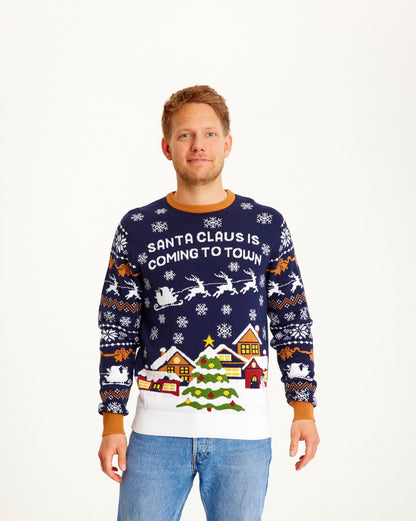 Velina Moda | Santa Claus is Coming to Town Navy Men's