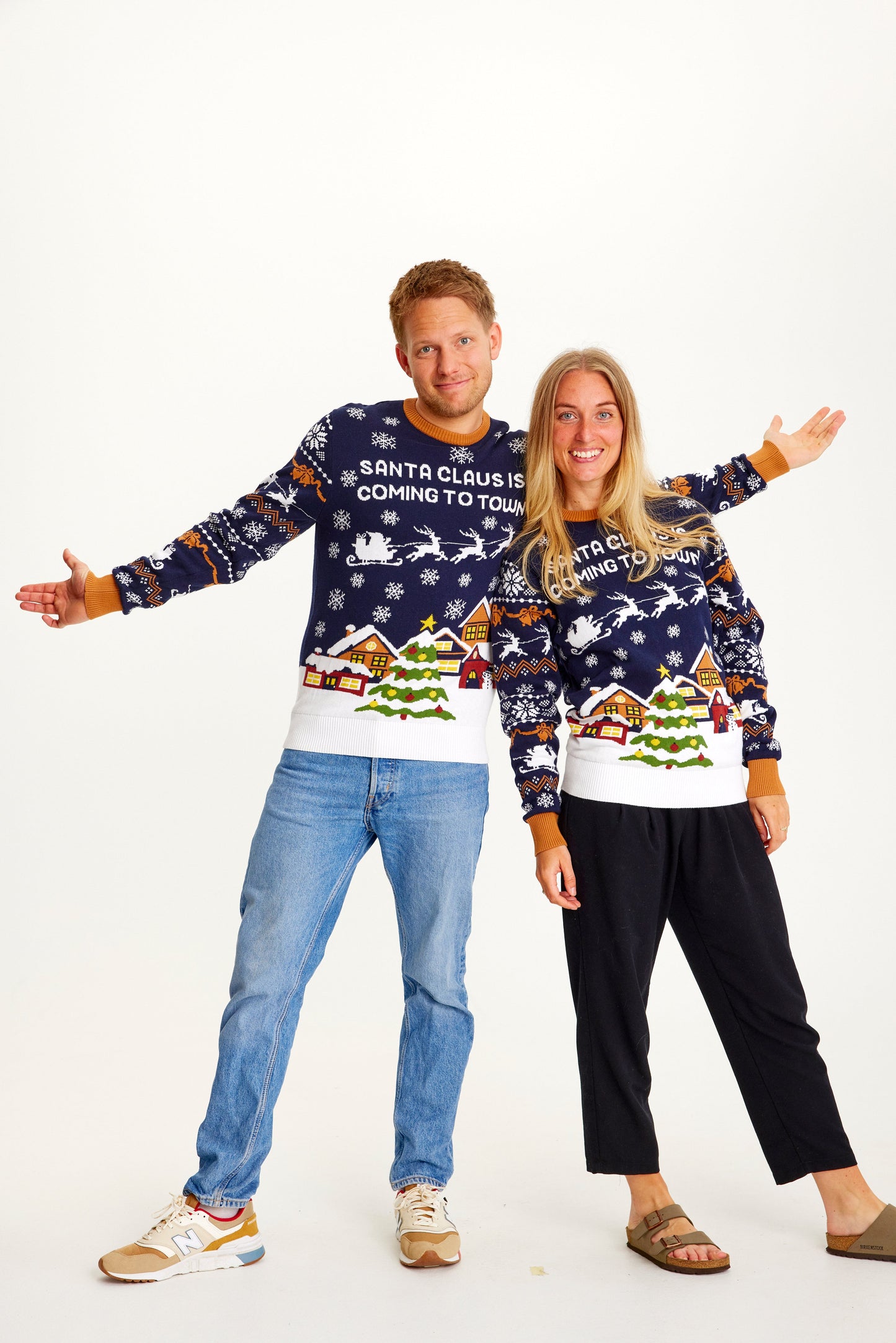 Velina Moda | Santa Claus Is Coming To Town Navy Women