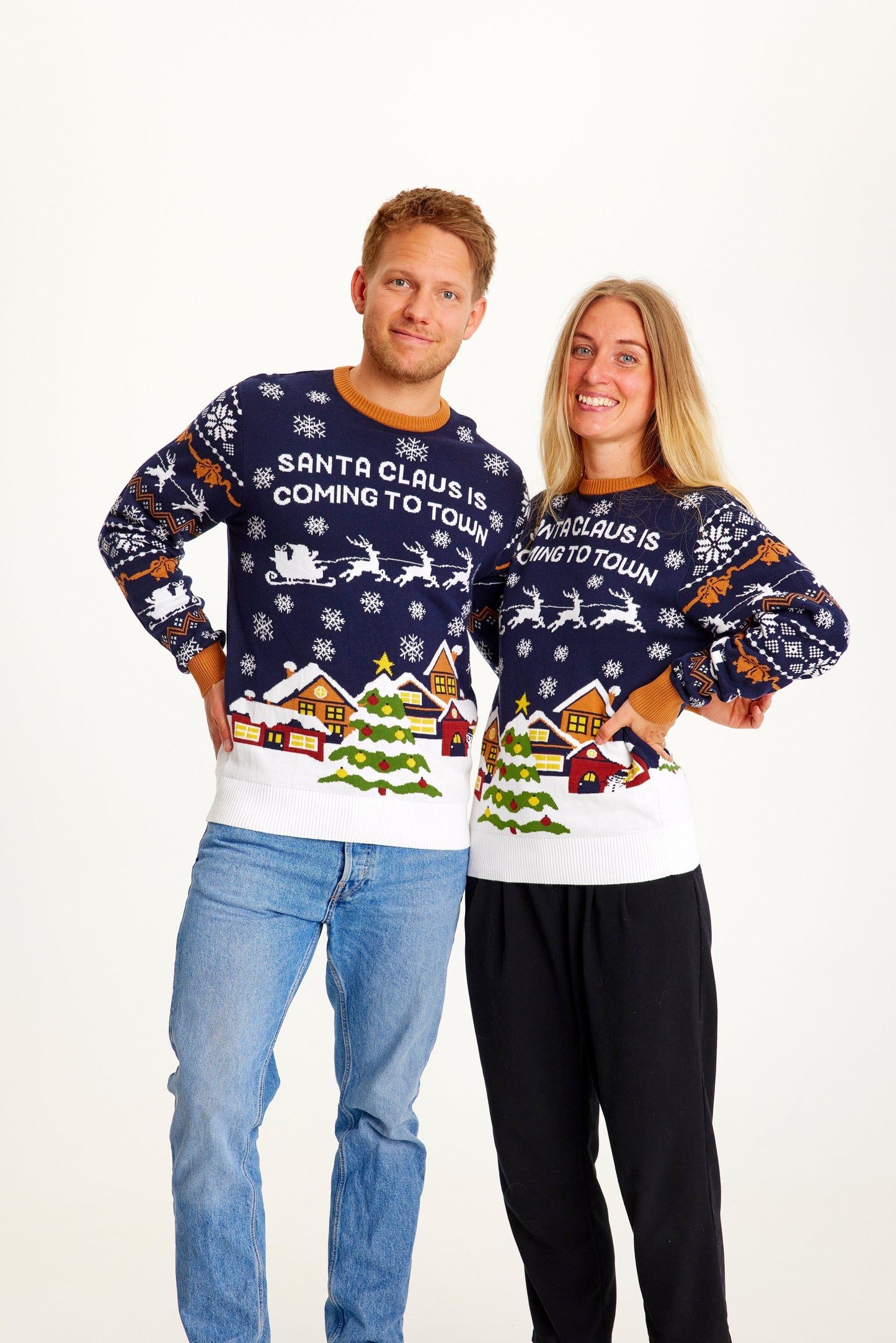 Velina Moda | Santa Claus Is Coming To Town Navy Women
