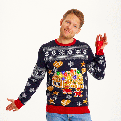 Velina Moda | The Gingerbread Christmas Sweater Men's