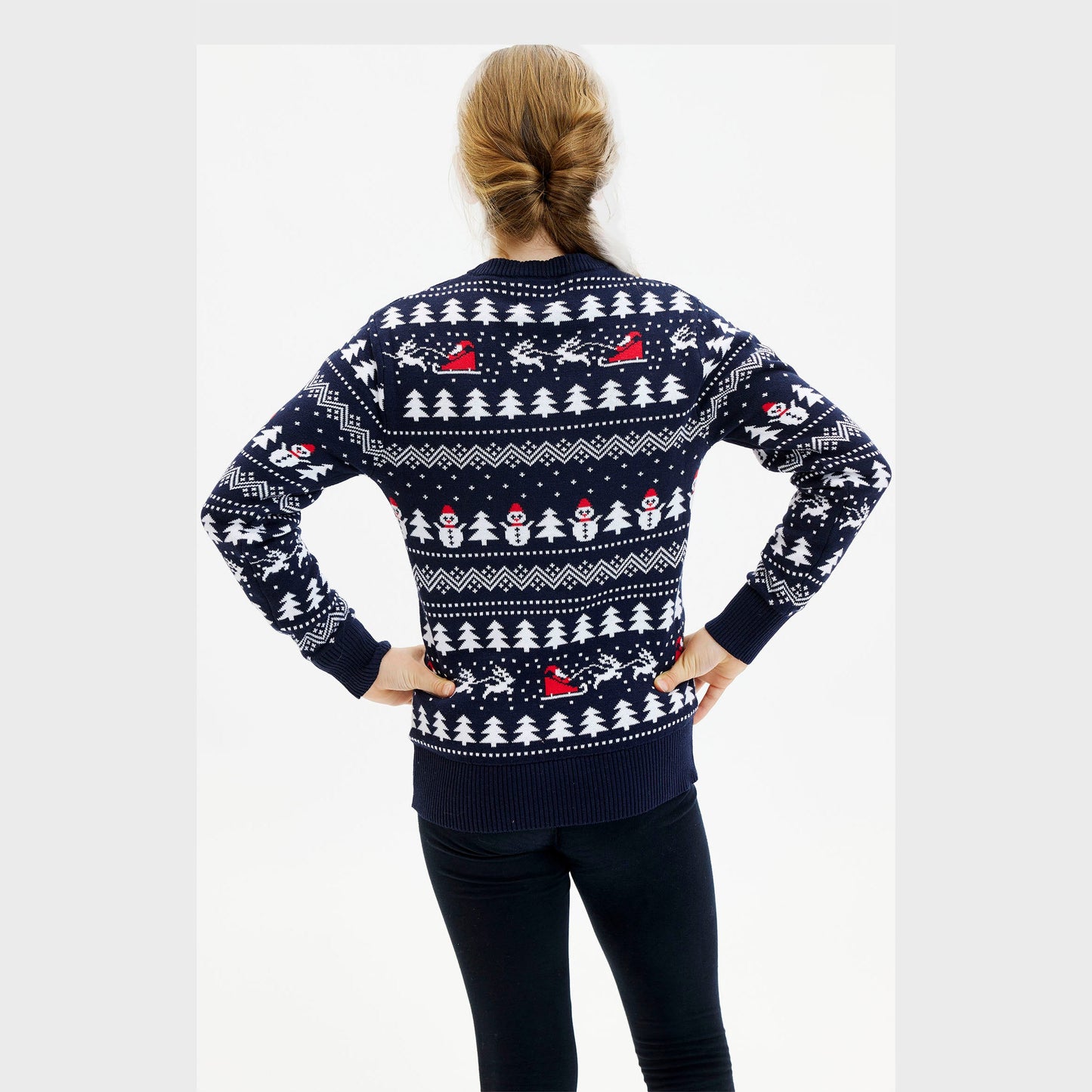 Velina Moda | The stylish Christmas sweater Navy Kids