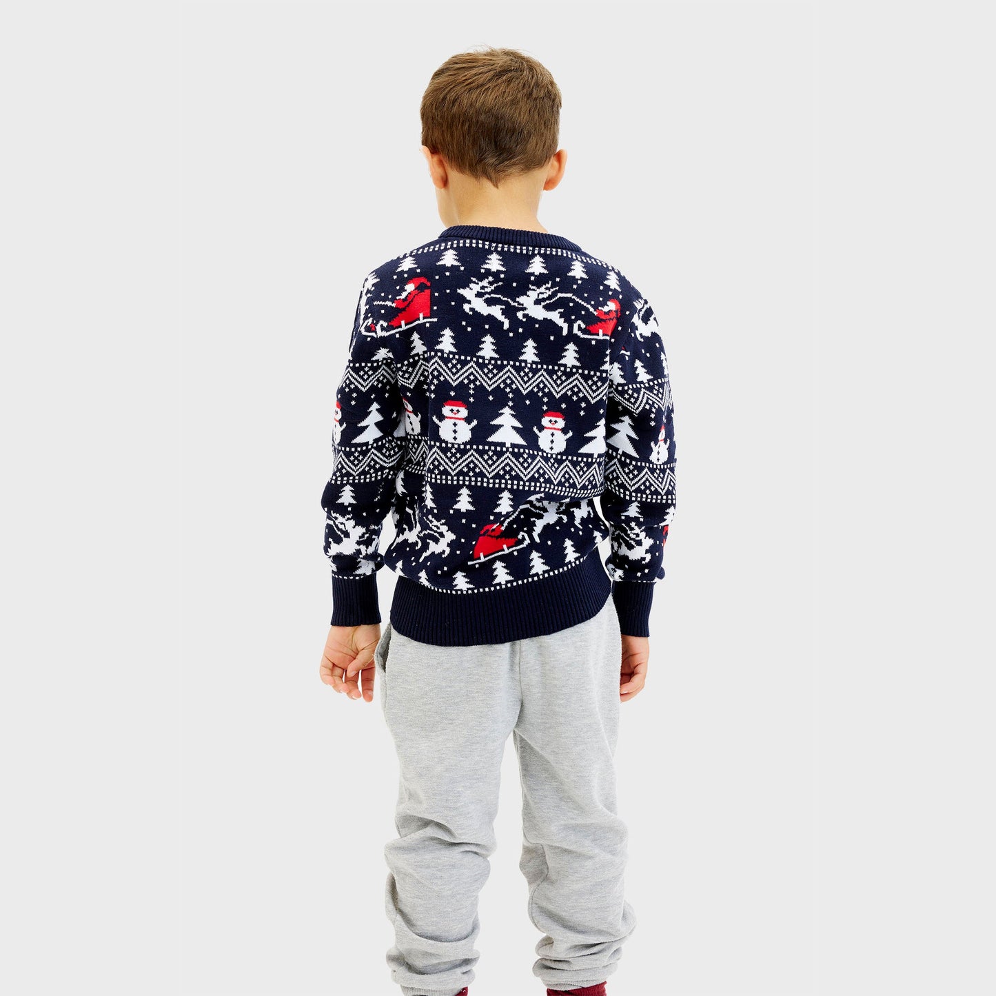 Velina Moda | The stylish Christmas sweater Navy Kids