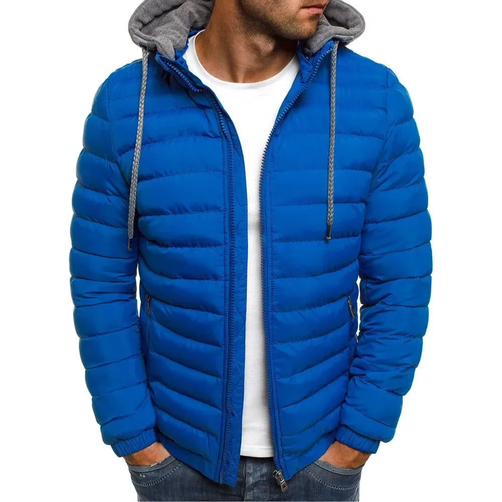 Velina Moda | Winter jacket with removable hood Unisex Casual
