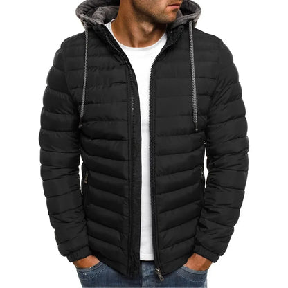 Velina Moda | Winter jacket with removable hood Unisex Casual