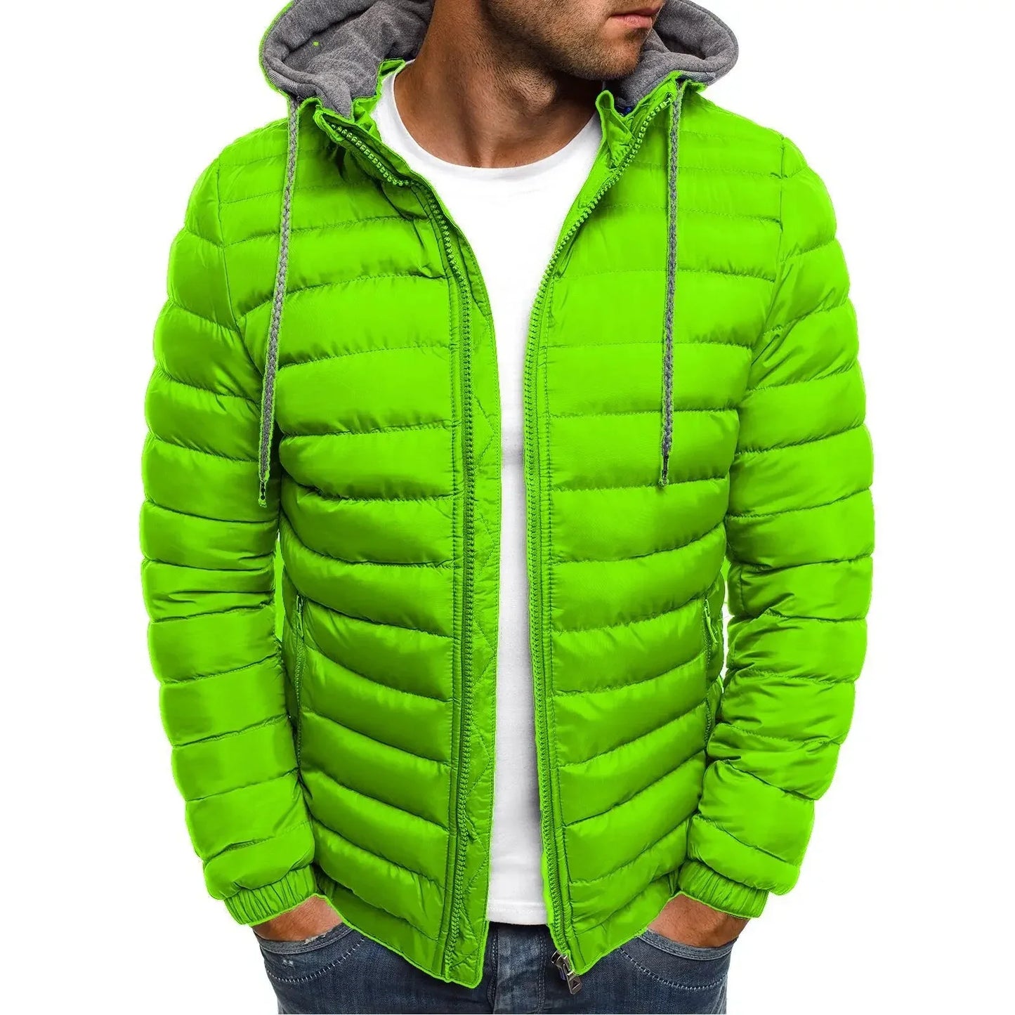 Velina Moda | Winter jacket with removable hood Unisex Casual
