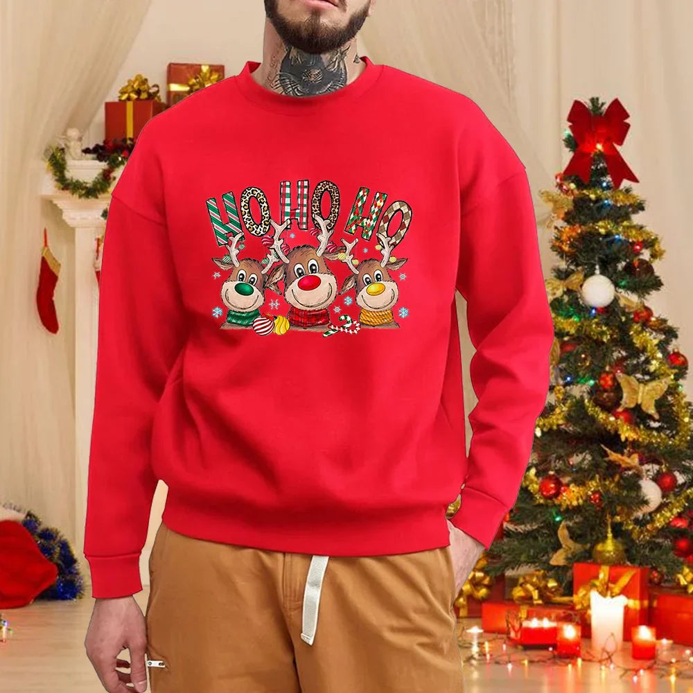 Velina Moda | Elk Sweater for Men - Warm & Comfortable Sweater for Winter