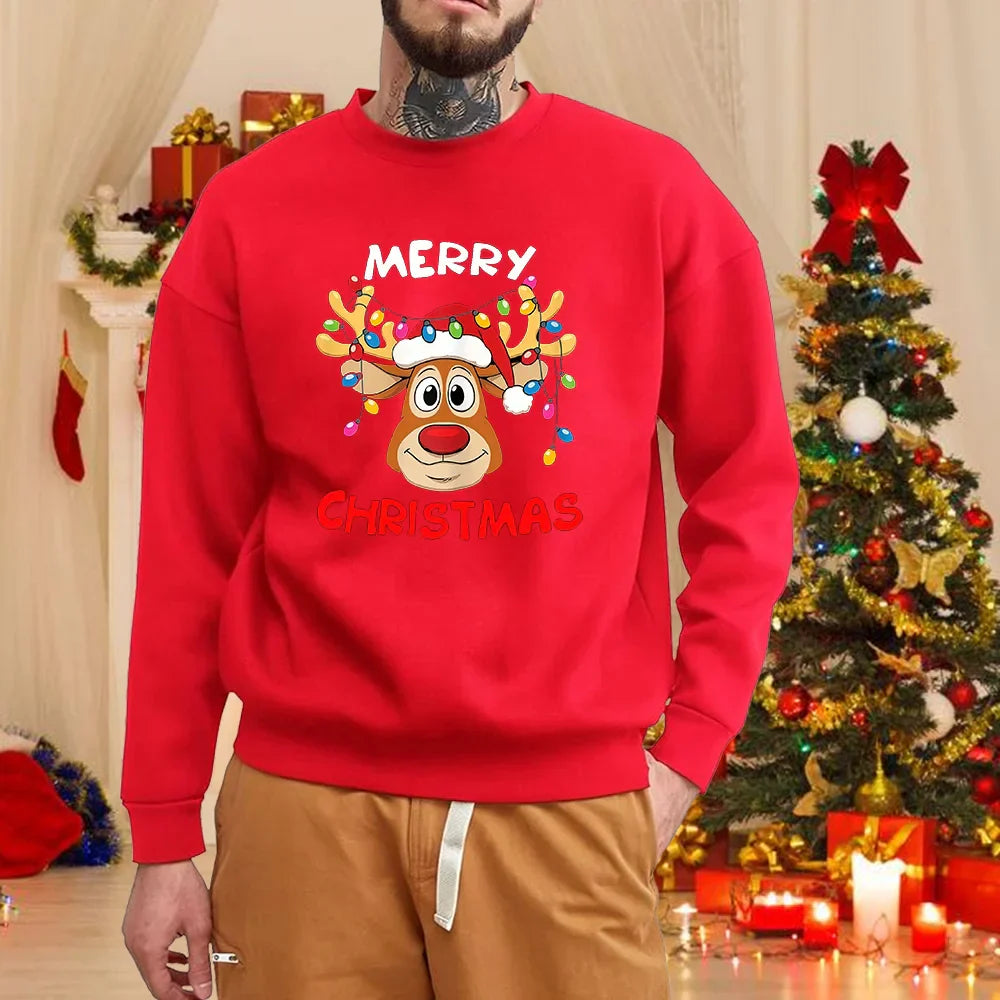 Velina Moda | Elk Sweater for Men - Warm & Comfortable Sweater for Winter