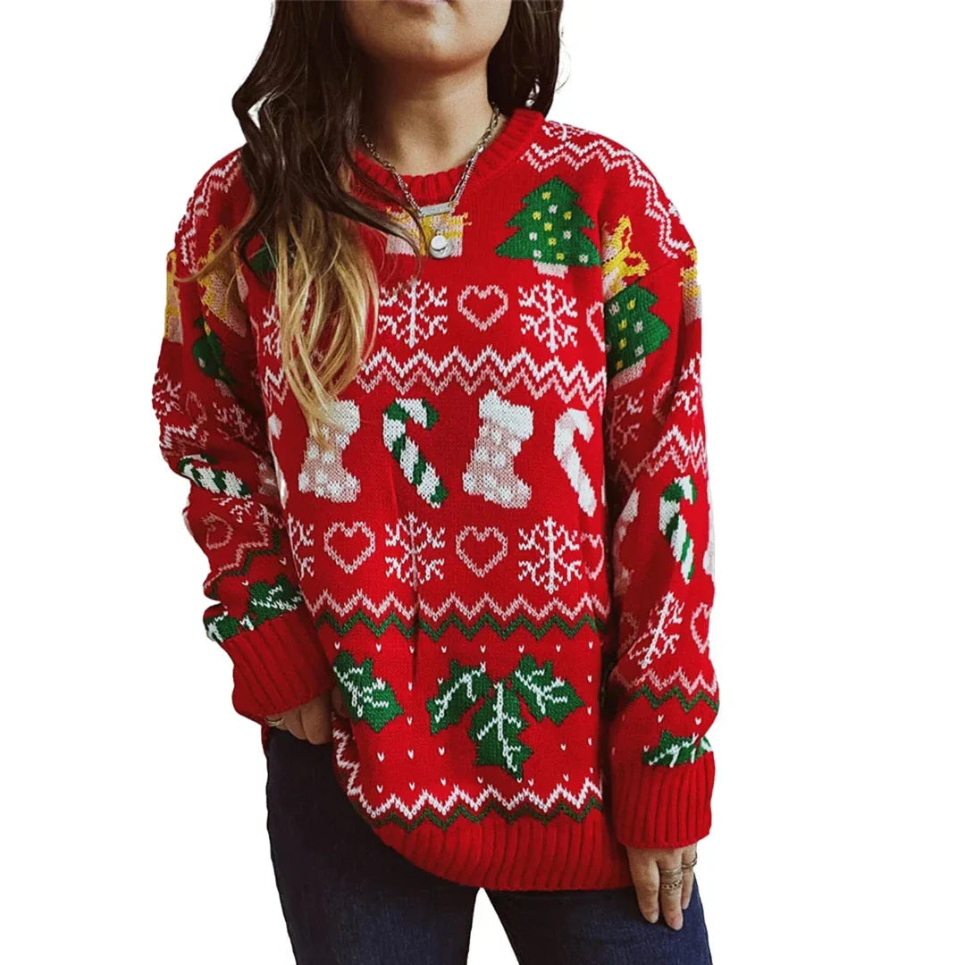 Velina Moda | Women's Knit Fine Velina Moda | with Print