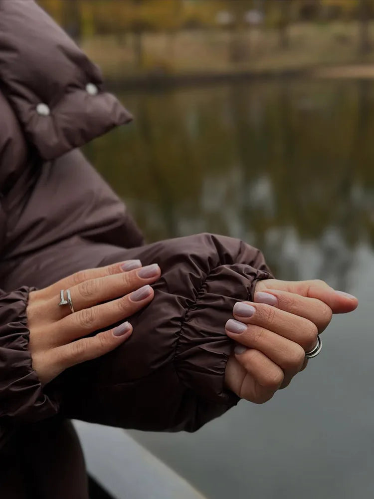 Velina Moda | Hoodie jacket - Comfortable and warm mid-layer jacket with zipper and loose fit