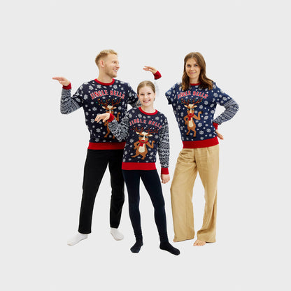 Velina Moda | Jingle Bells Christmas Sweater Women