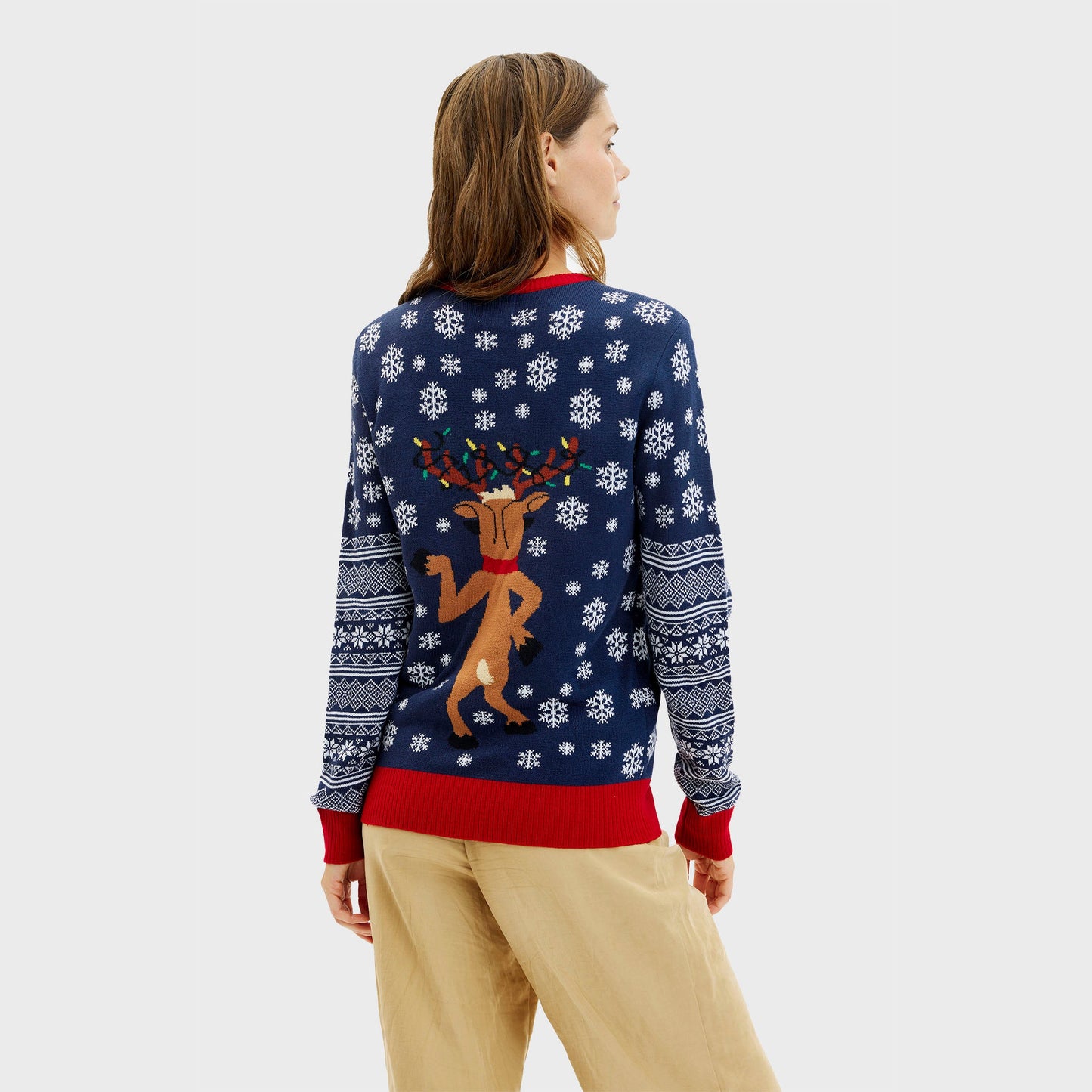 Velina Moda | Jingle Bells Christmas Sweater Women