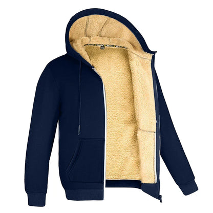 Velina Moda | Winter Jacket Men Warm Ergonomic Hoodie