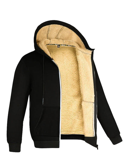Velina Moda | Winter Jacket Men Warm Ergonomic Hoodie